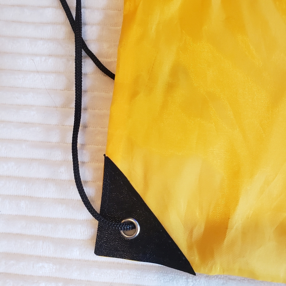 NKU Northern Kentucky University Yellow & Black Drawstring Bag - Picture 6 of 6